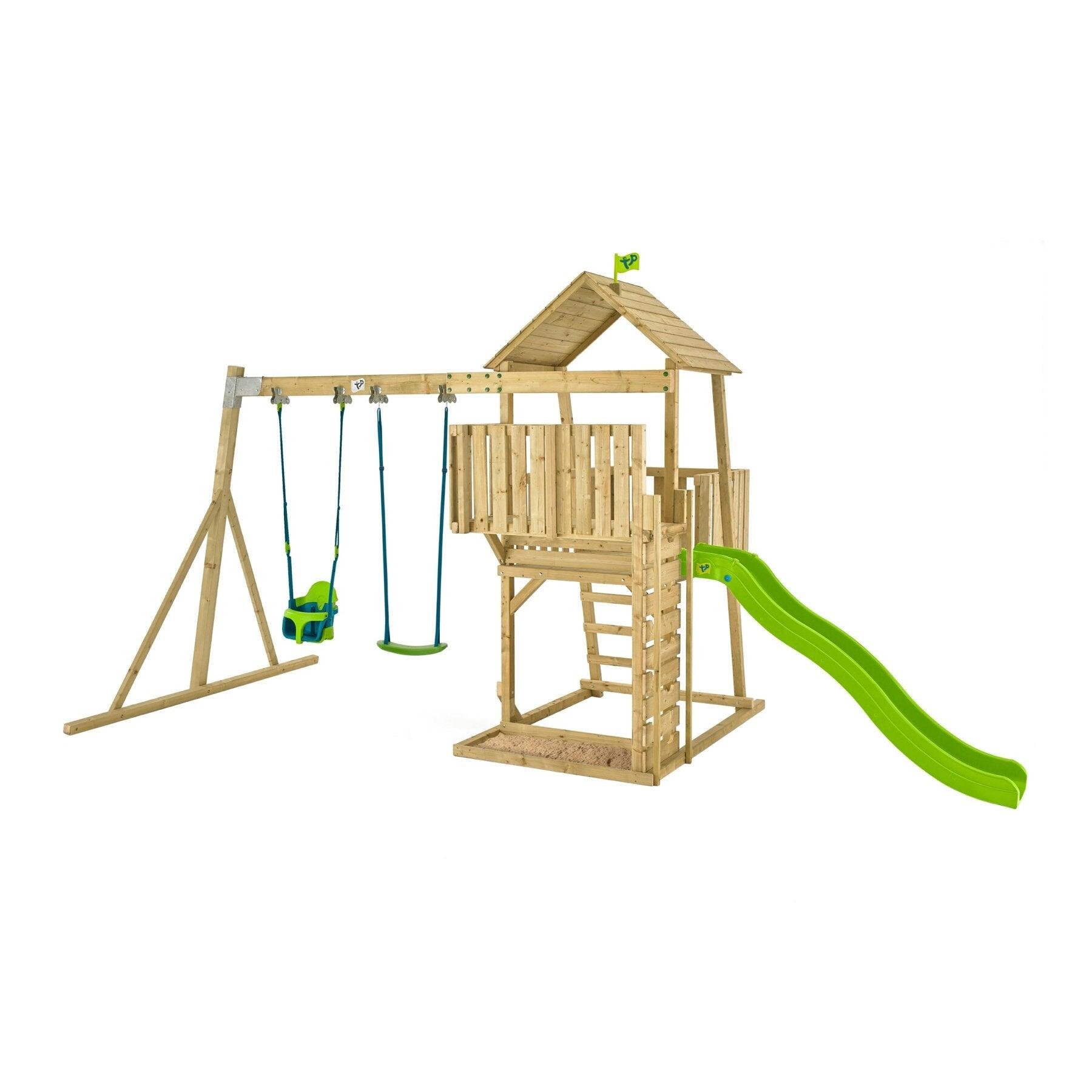 Tp Toys - Aire De Jeux Portique Fauteuil Bébé Kingswood Bois Fsc® - Aire De Jeu - No Size - Decathlon