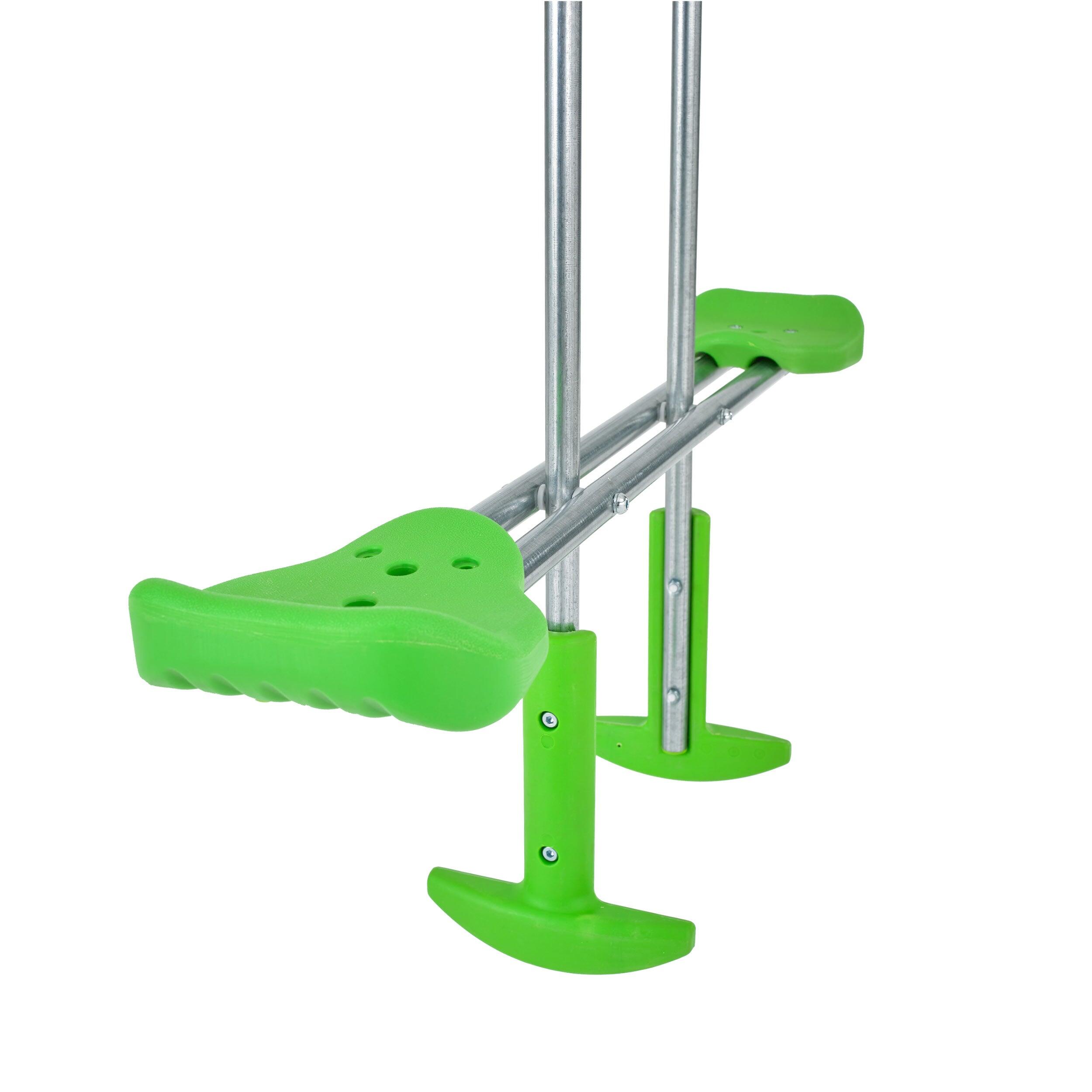 Station balançoire et vis-à-vis AUBÉPINE bois H243cm 3/5