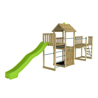 Area giochi a tripla piattaforma CITRONNIER Marrone FSC®
