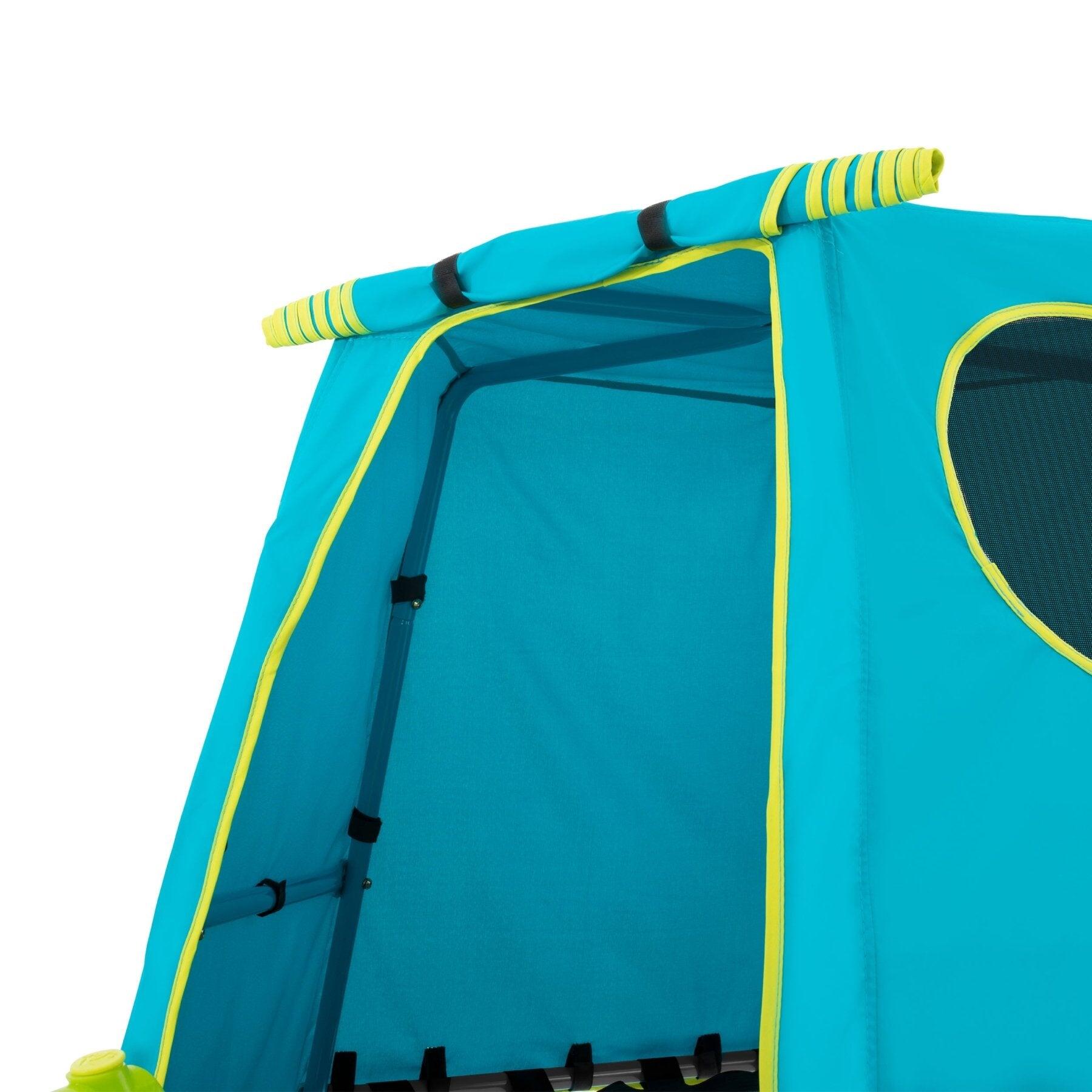 Area giochi evolutiva con canestro da basket EXPLORER TOUR blu H246cm 5/5