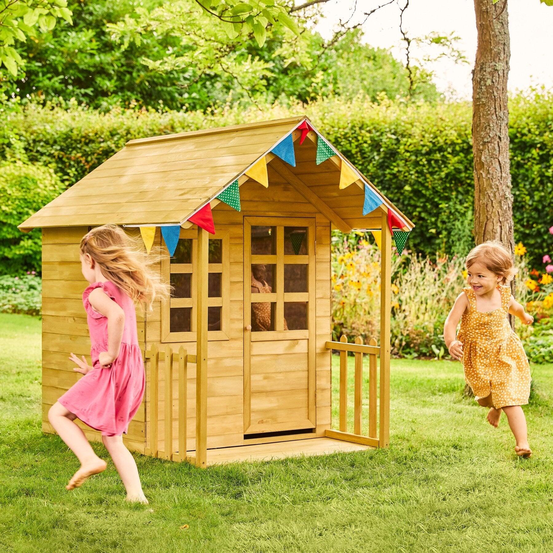 Kinderhuisje LAVANDE bruin FSC® 2/5