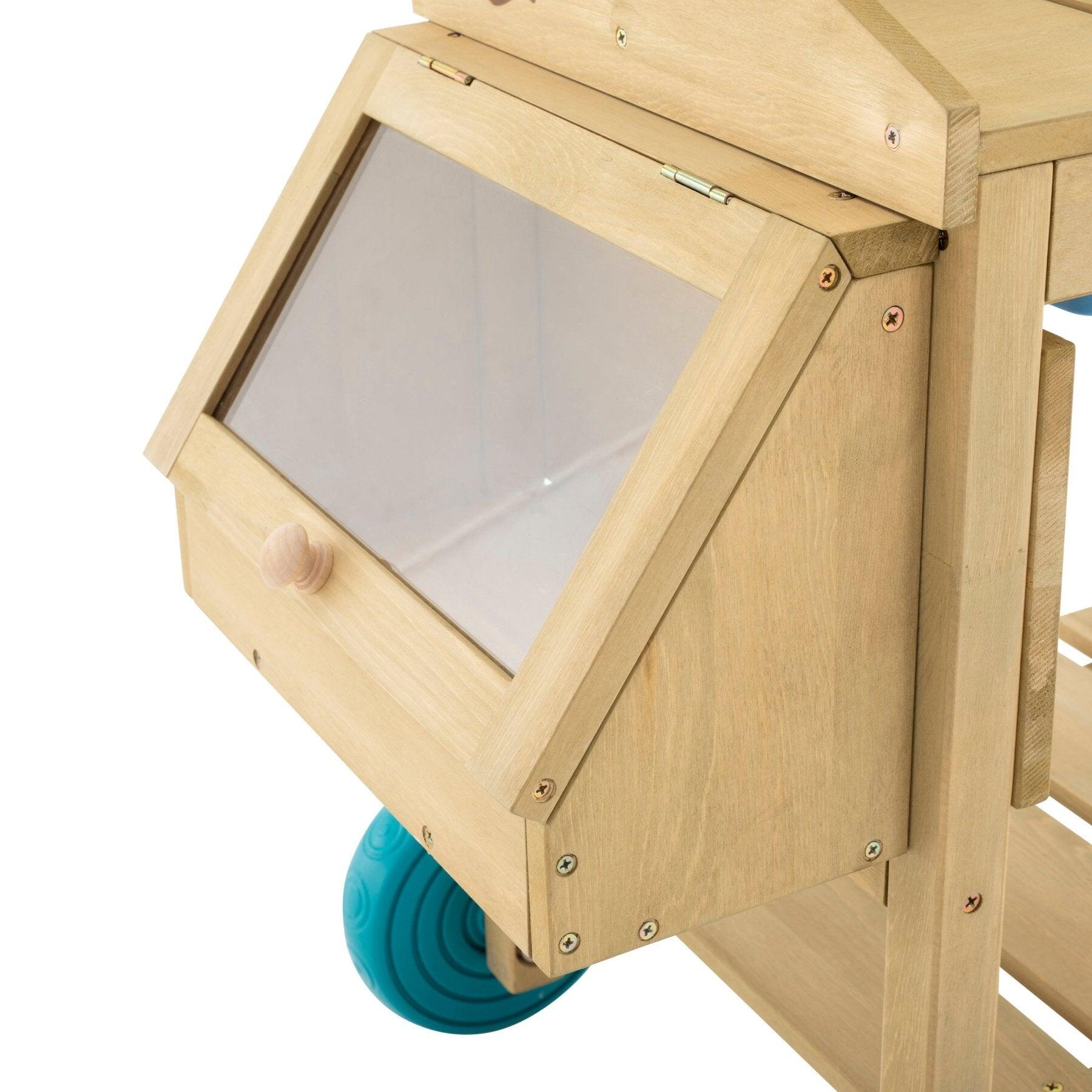 Tavolo da giardinaggio mobile  marrone FSC® 5/5