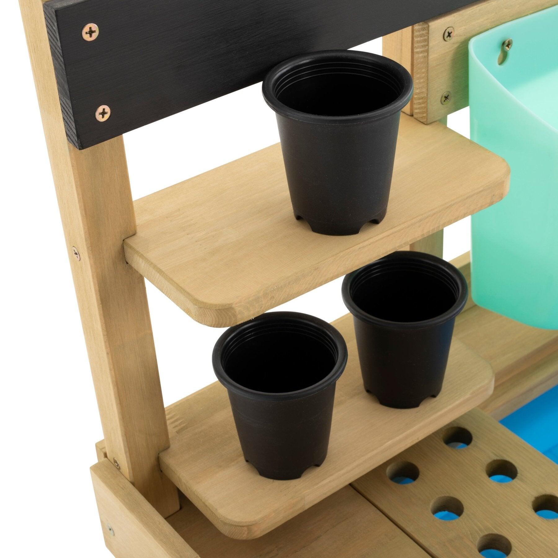 Tavolo da giardinaggio mobile  marrone FSC® 4/5