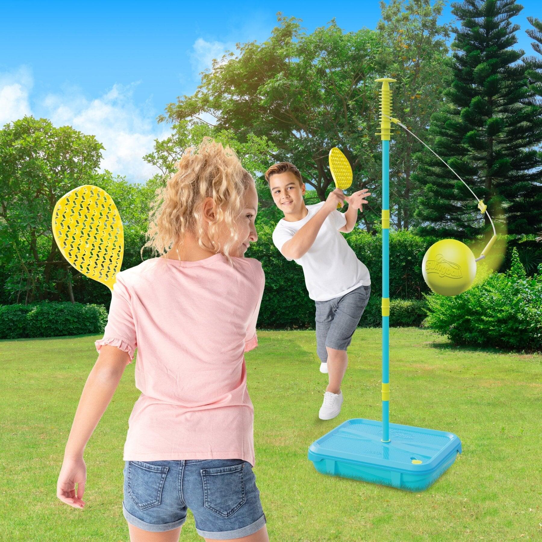 Swingball 3-in-1 spelset voor alle ondergronden blauw