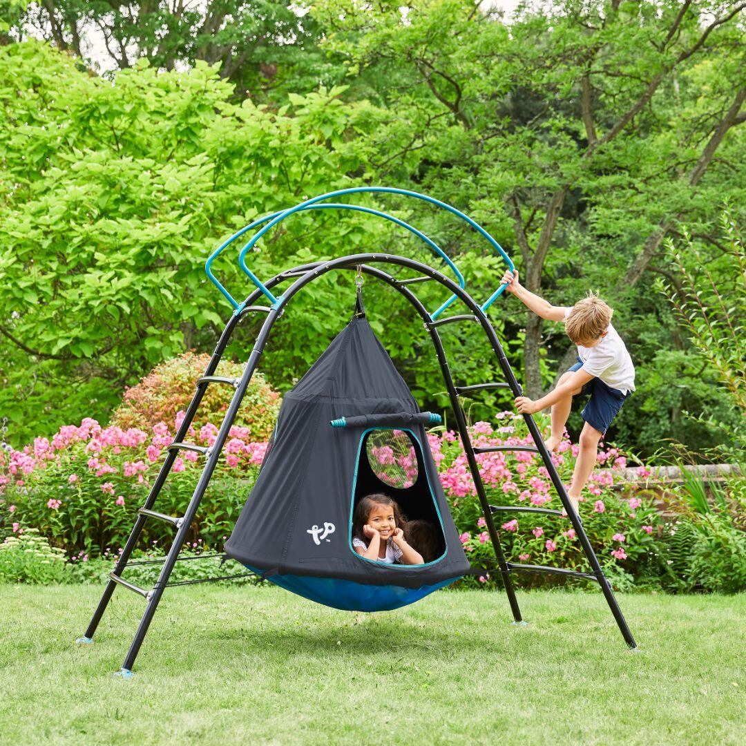 Zeltschaukel mit Gestell (Air Igloo) OVNI Schwarz H201cm 2/5