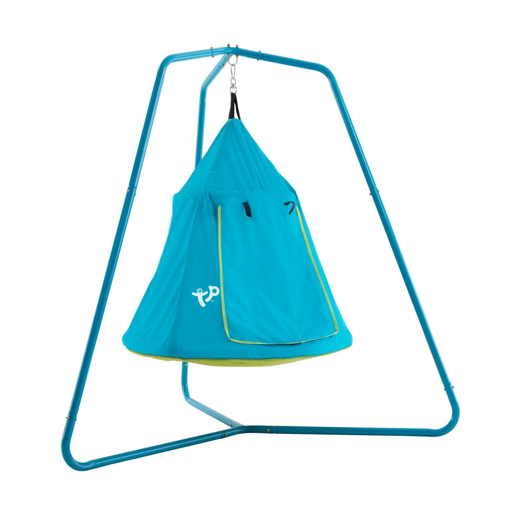 Balançoire tente avec structure OVNI métal H159cm 5/5