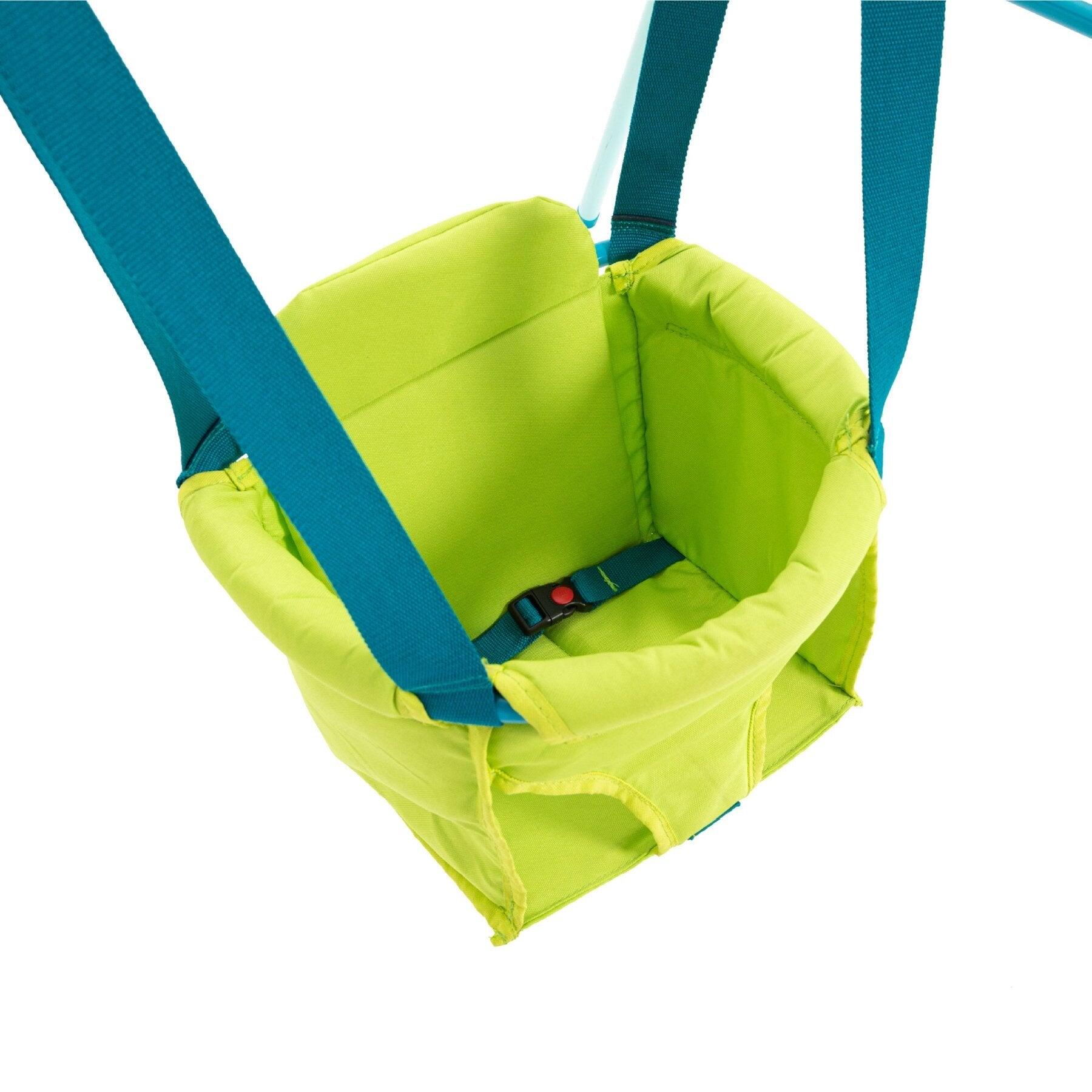 Portique fauteuil bébé pliant  métal H129cm 3/5