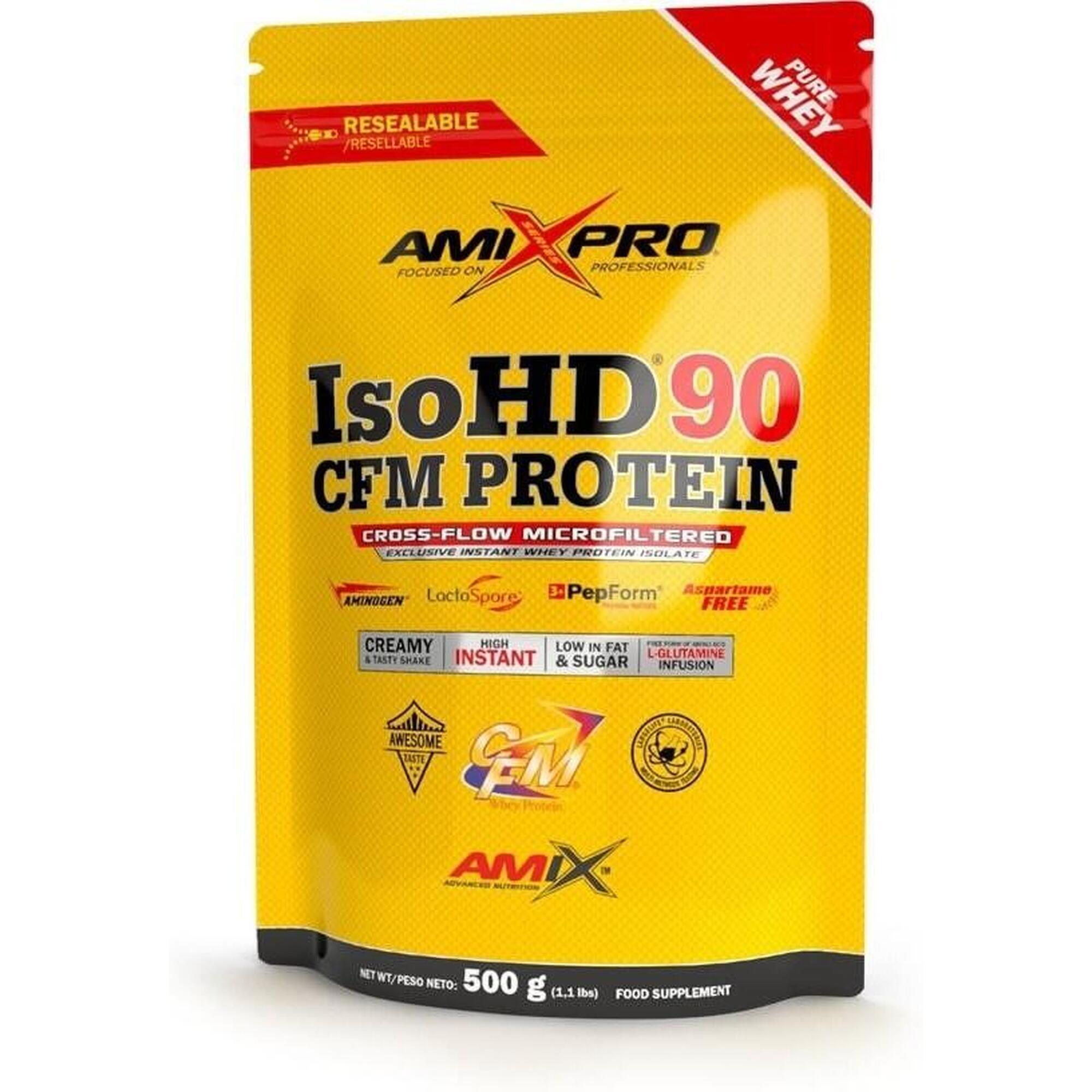 Isohd 90 cfm - 500g Chocolate Branco da AmiXpro® series Exclusivo Online                                   6 cores disponíveis
 33,70€  Preço por quantidade 67,41€kg AMIX Isohd 90 cfm - 500g Chocolate Branco da AmiXpro® seriesVendido e expedido por: FitnessZone    