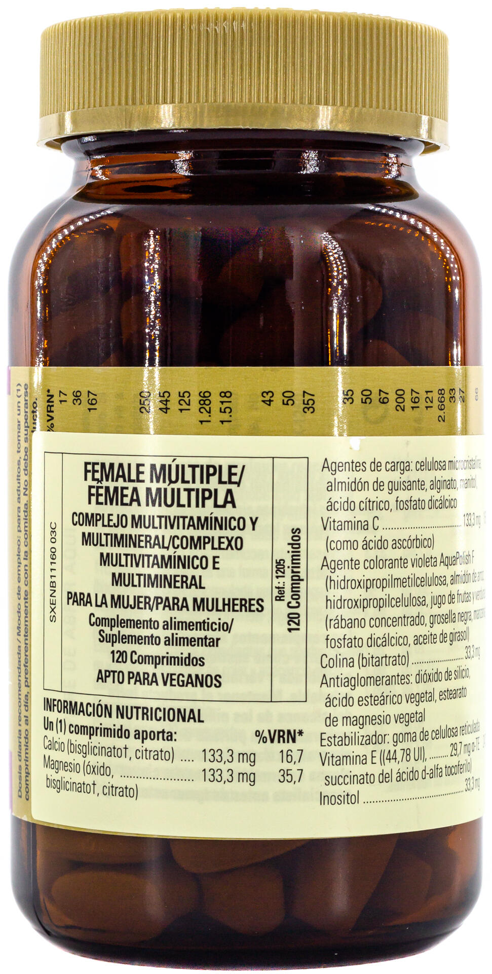 Solgar Female Múltiple Complemento para Mujer 3/3