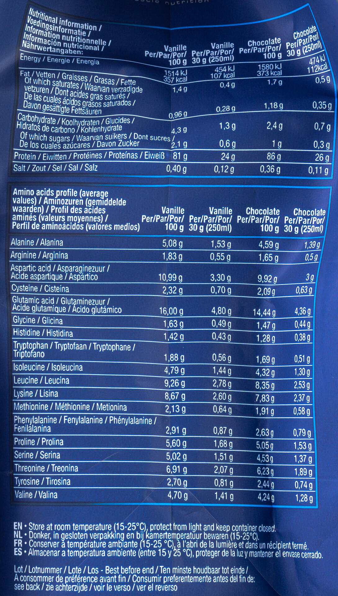 Etixx High Protein Shake Chocolat 1000g 3/6