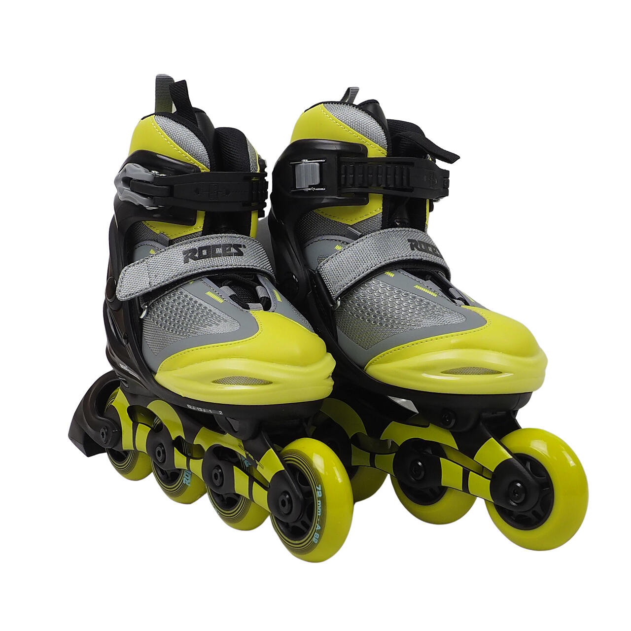 Patins Moody X TIF Meninos - Ajustável - Cinza - Verde 5/7