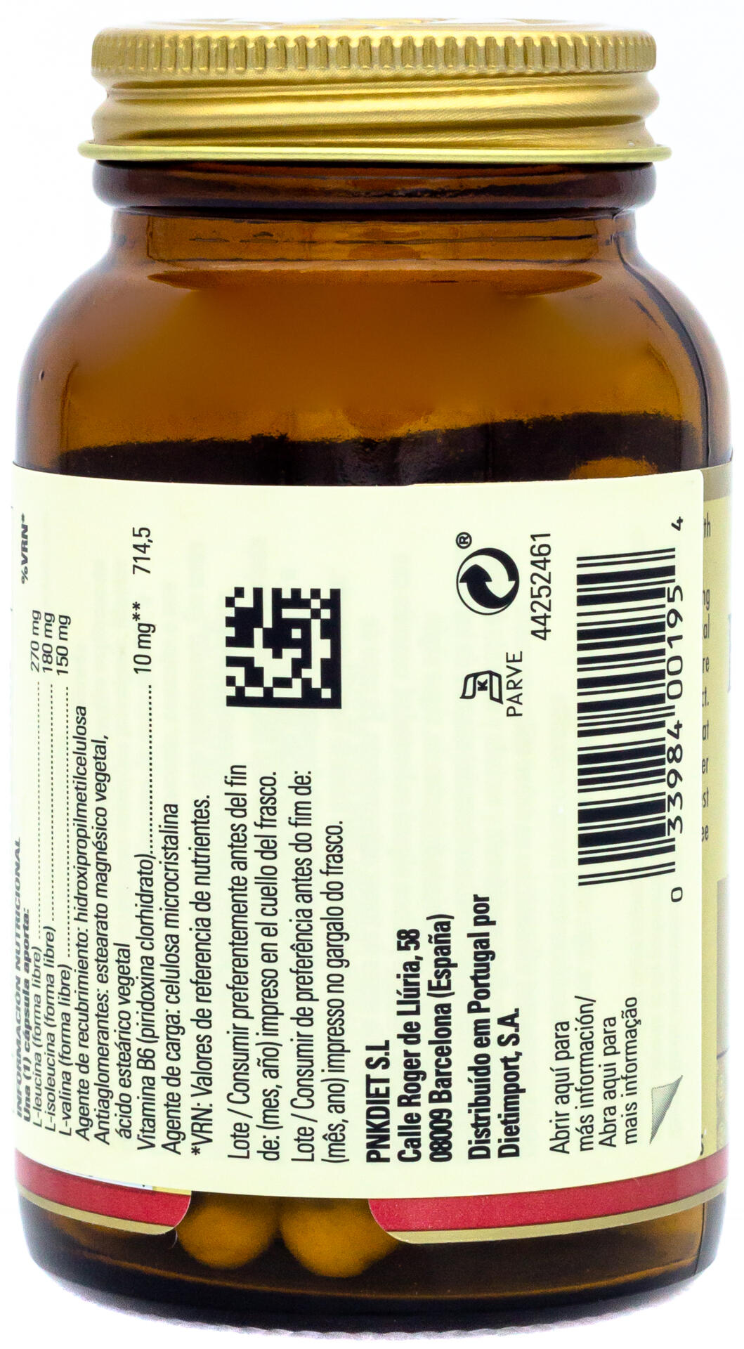 Bcaa Plus 50 cápsulas 3/3