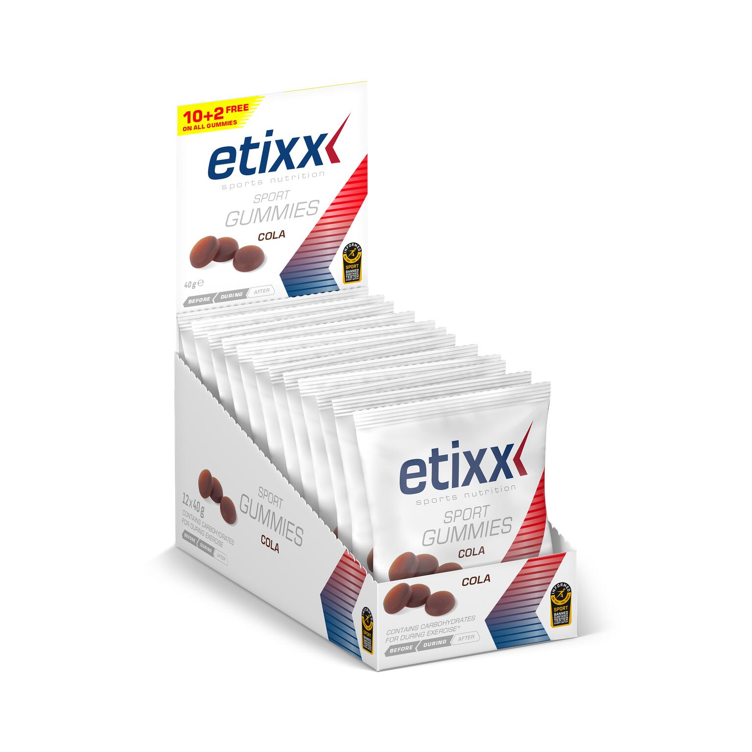 ETIXX Sport Gummies Cola 12 x 40g