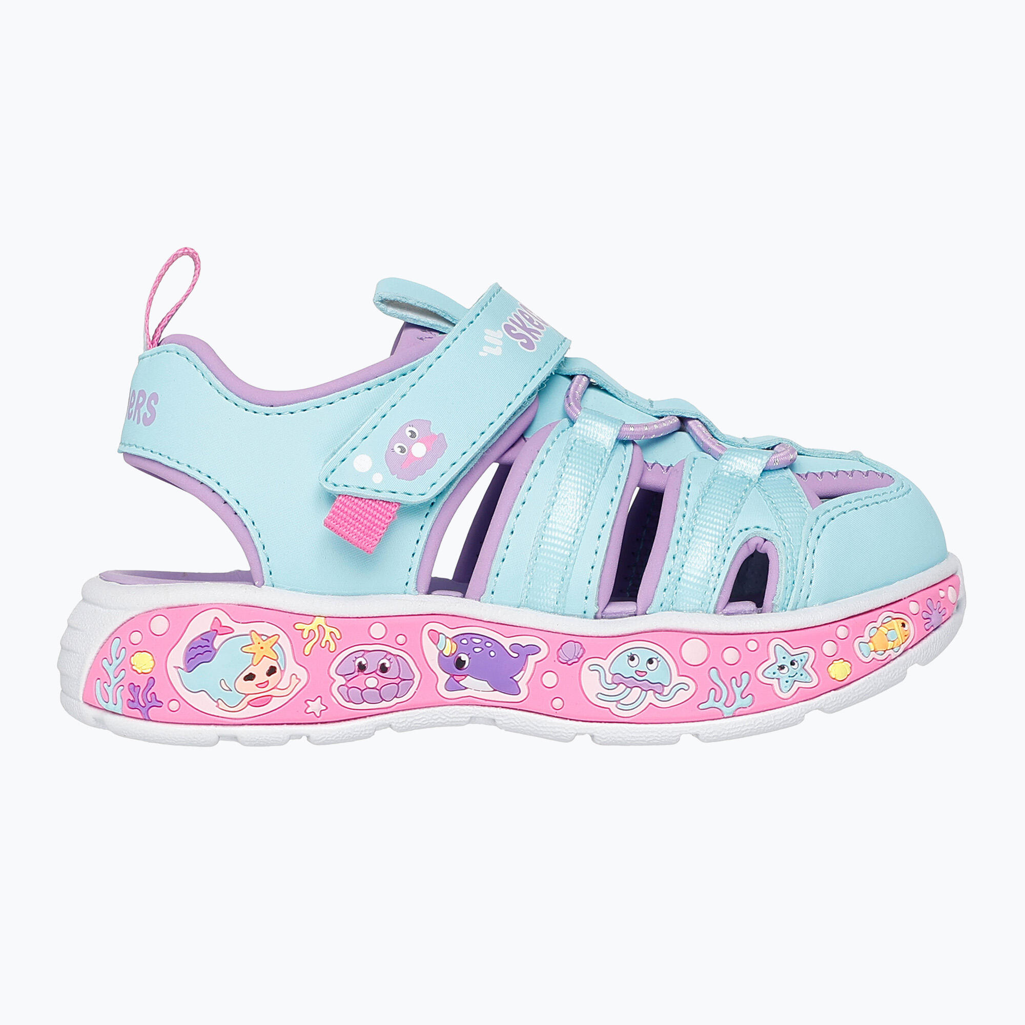 Sandalias SKECHERS Play Scene Splash Cute Crew infantil 3/3