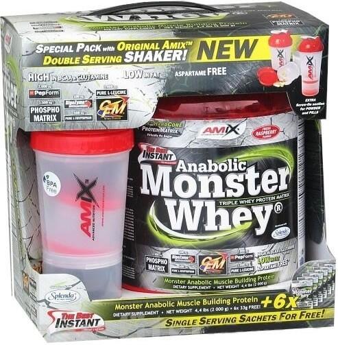 Amix Anabolic Monster Whey 2 kg + 200 gr