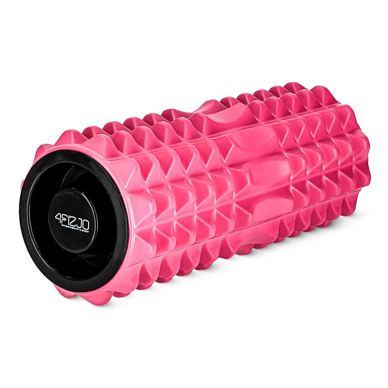 Roller do masażu z kolcami 4FIZJO EVA 33 cm