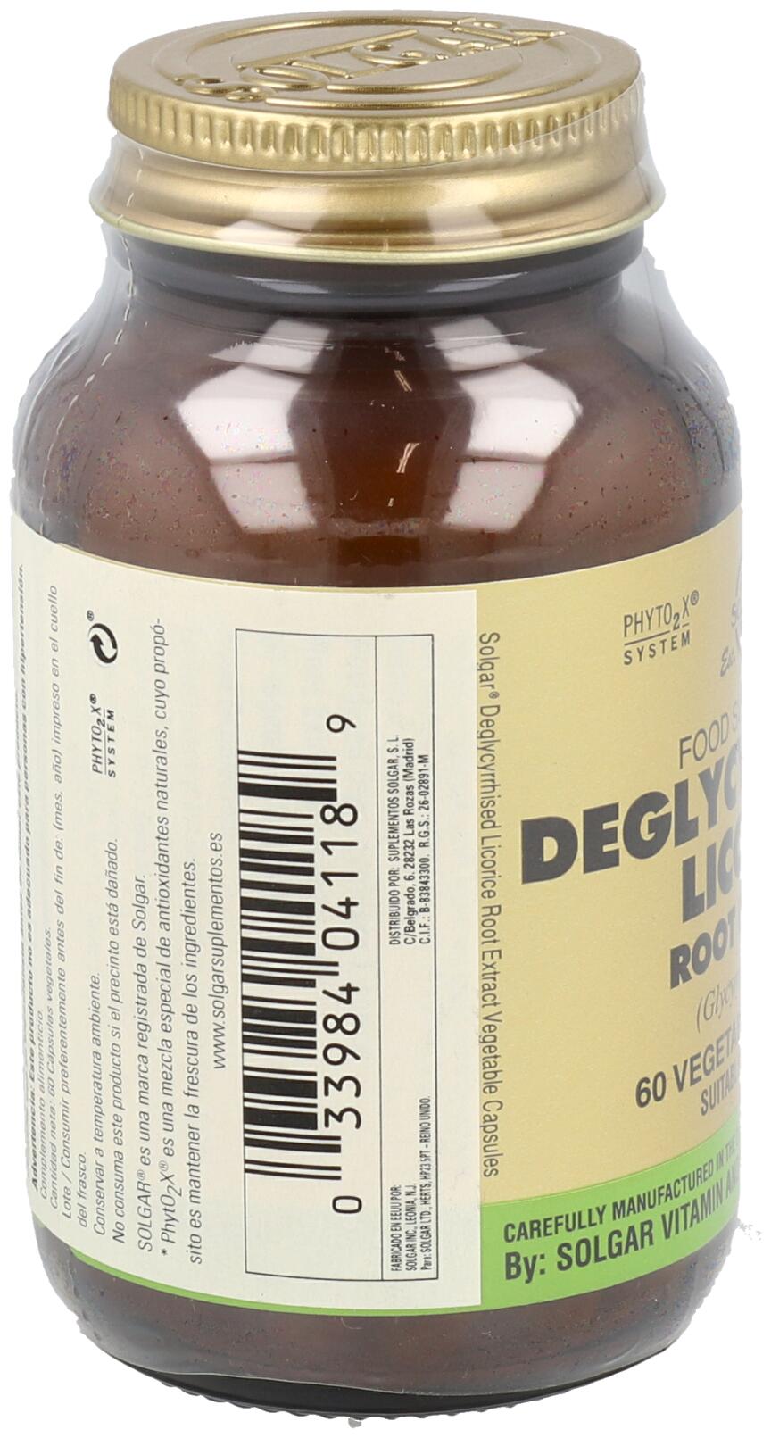 Regaliz Desglicirrizado Raiz Licorice 60 Cápsulas 3/3