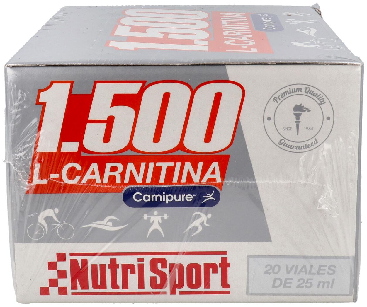 L-Carnitine 1500 - 20 vials Orange de Nutrisport 3/5