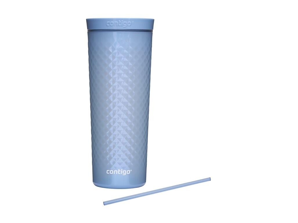 Tazza con cannuccia Contigo Autoclose Tumbler 590 ml, blu scintillante 2/6
