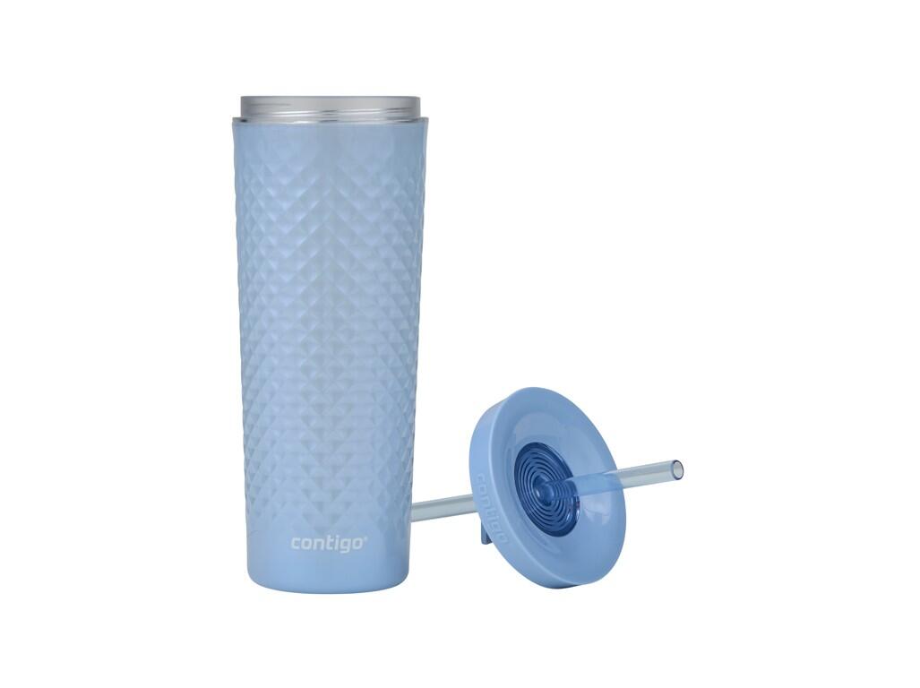 Tazza con cannuccia Contigo Autoclose Tumbler 590 ml, blu scintillante 3/6