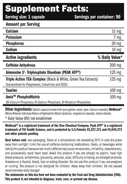 Amix ATP Energy 90 caps 2/4