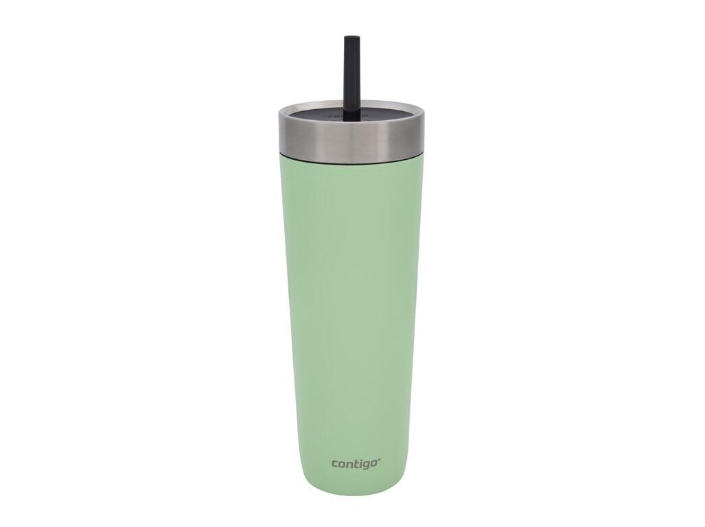 CONTIGO Tazza termica con cannuccia Contigo 720 ml, verde