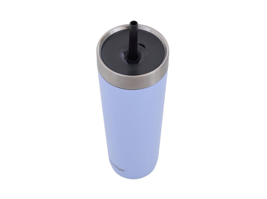 Tazza termica con cannuccia Contigo 720 ml, blu 2/6