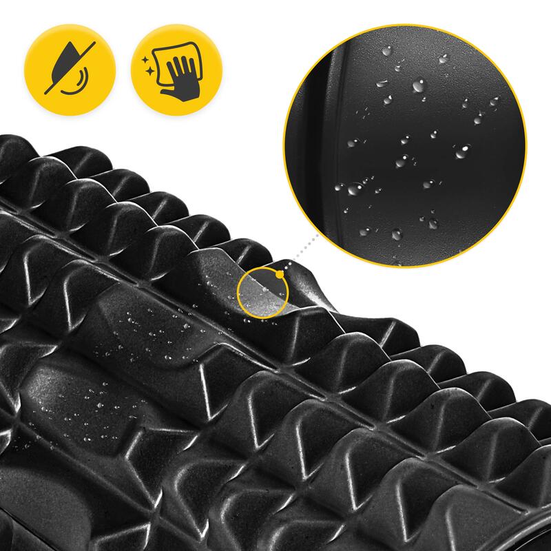Roller do masażu z kolcami 4FIZJO EVA 33 cm
