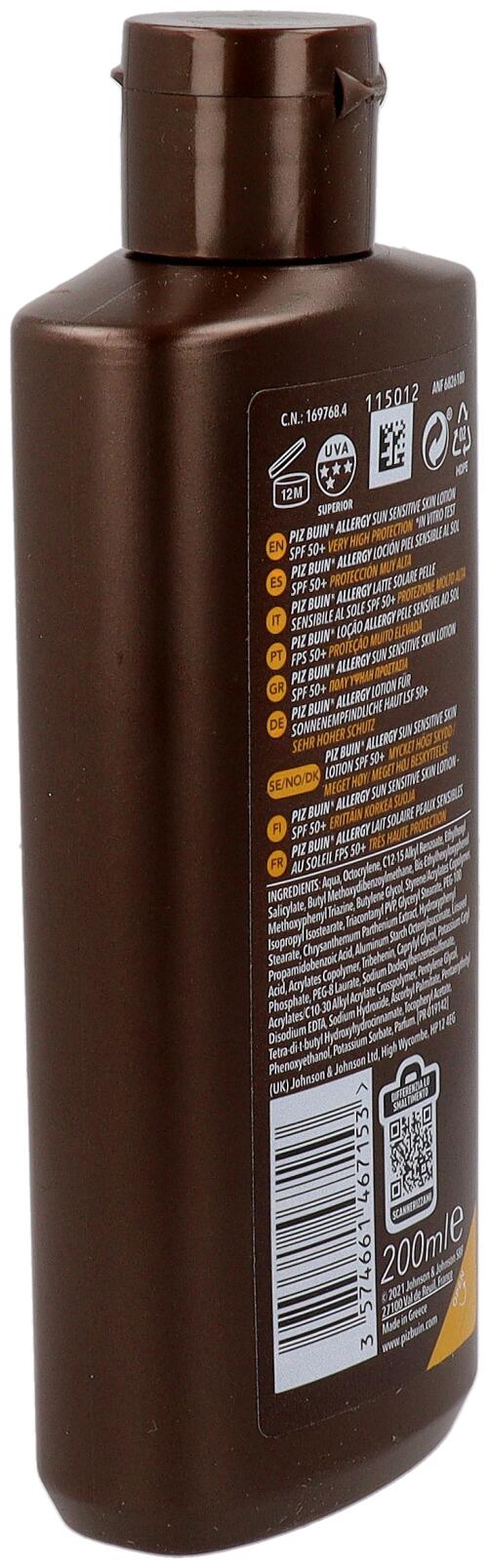 Allergy Loción Solar Piel Sensible 200 ml 3/3