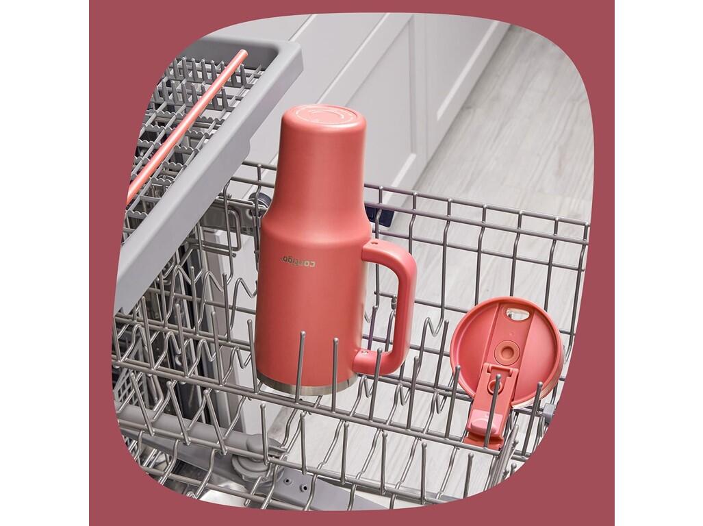 Tazza termica con cannuccia Contigo 1200 ml, corallo 5/6