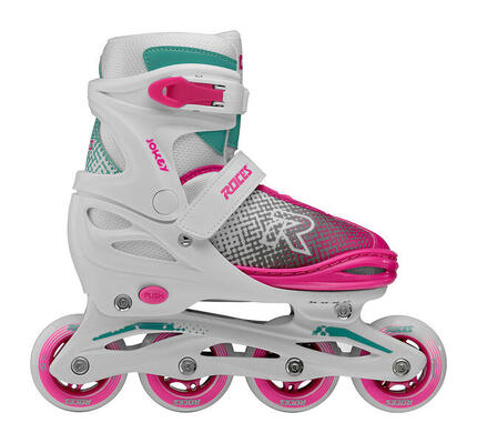 Patines - Jokey X - Ajustable - Niñas - Negro - Rosa