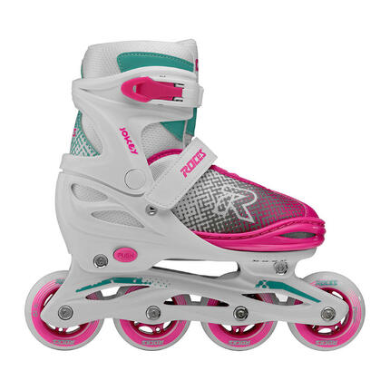 Jokey X - Regulowane - Dziewczynki - Biały - Różowy -