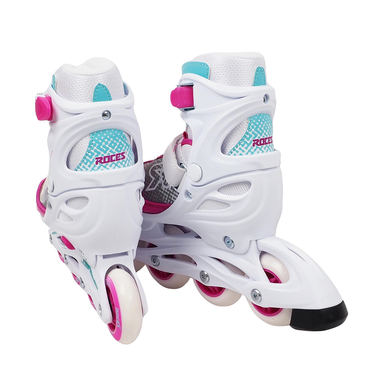 Pattini in linea - Jokey X - Regolabile - Ragazze - Bianco 5/7