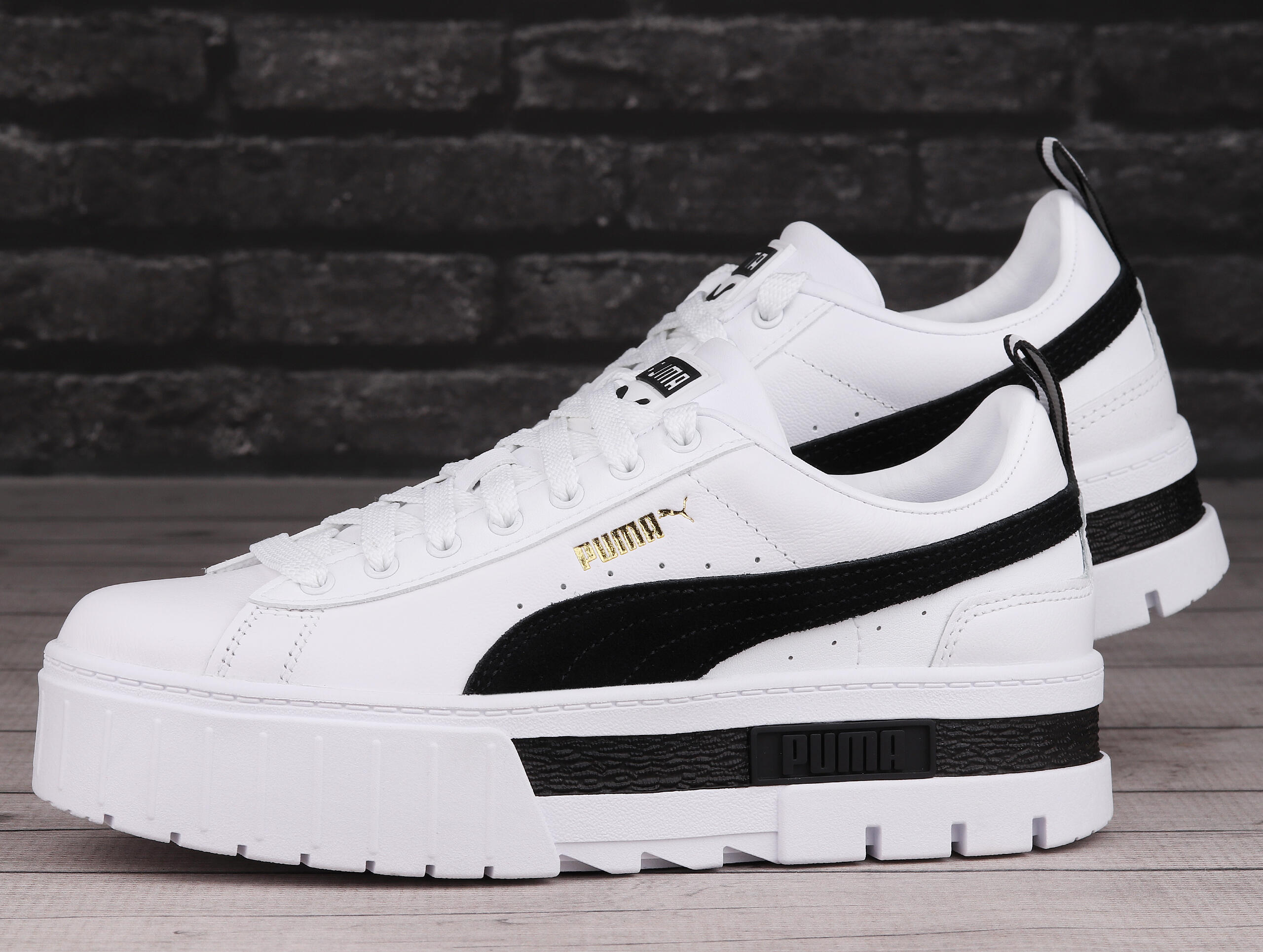 Buty damskie sneakersy sportowe Puma MAYZE LTHR 3/7