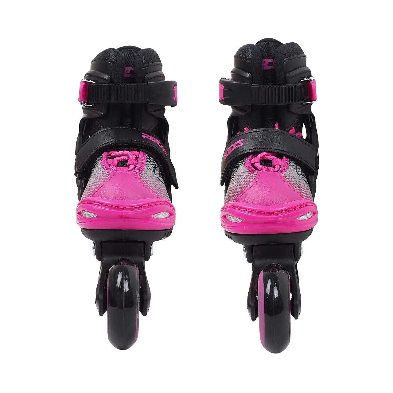Patines - Jokey X - Ajustable - Niñas - Negro - Rosa 3/7