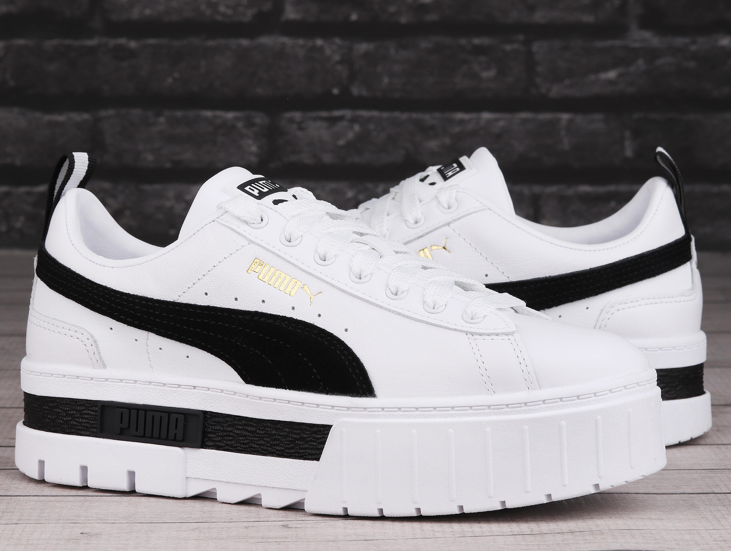 Buty damskie sneakersy sportowe Puma MAYZE LTHR 2/7