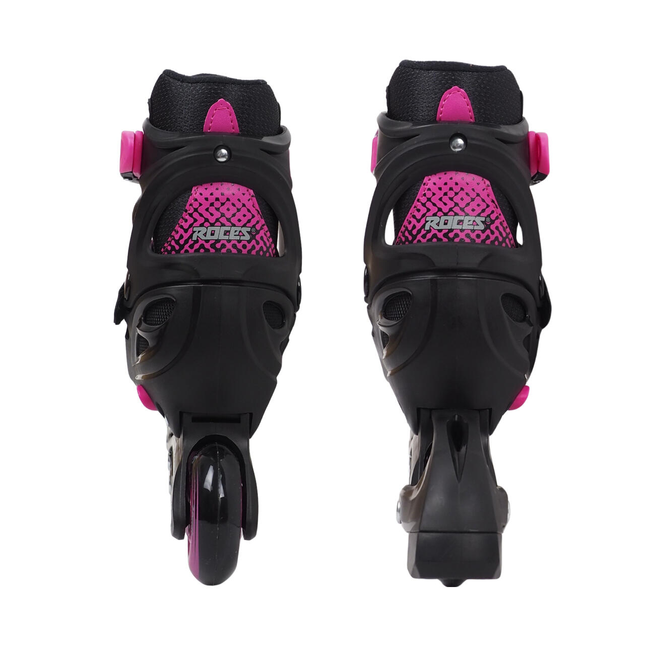 Patines - Jokey X - Ajustable - Niñas - Negro - Rosa 4/7