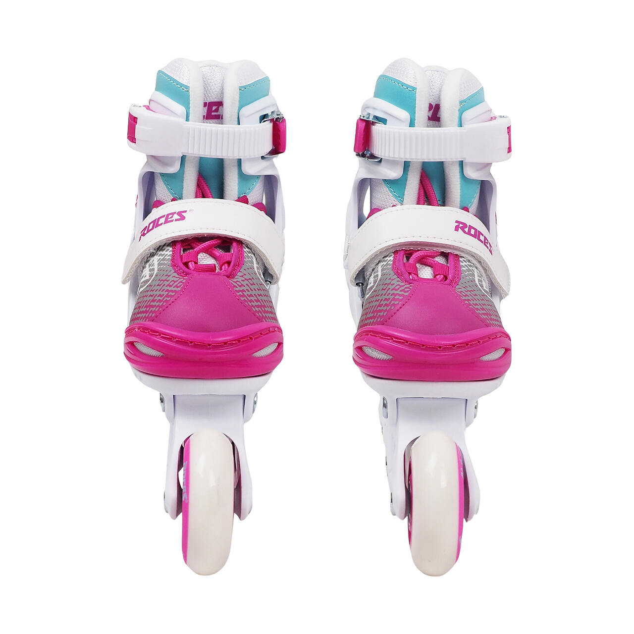 Pattini in linea - Jokey X - Regolabile - Ragazze - Bianco 3/7
