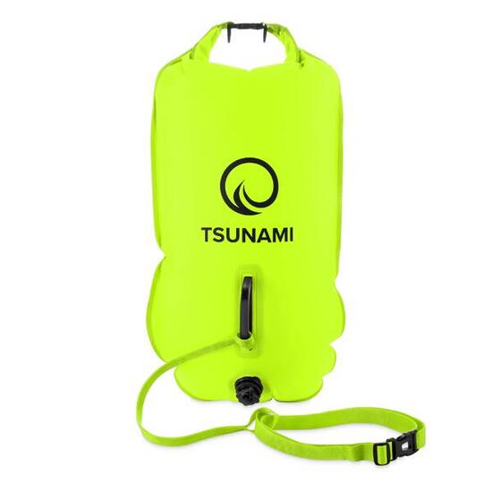 Schwimmboje PRO Dry Bag Sicherheitsboje Trockentasche Freiwasser TSUNAMI