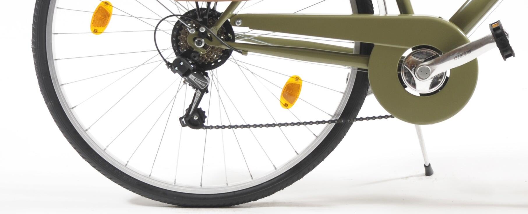 Cityfahrrad 28 Zoll 605 Man Grün 5/5