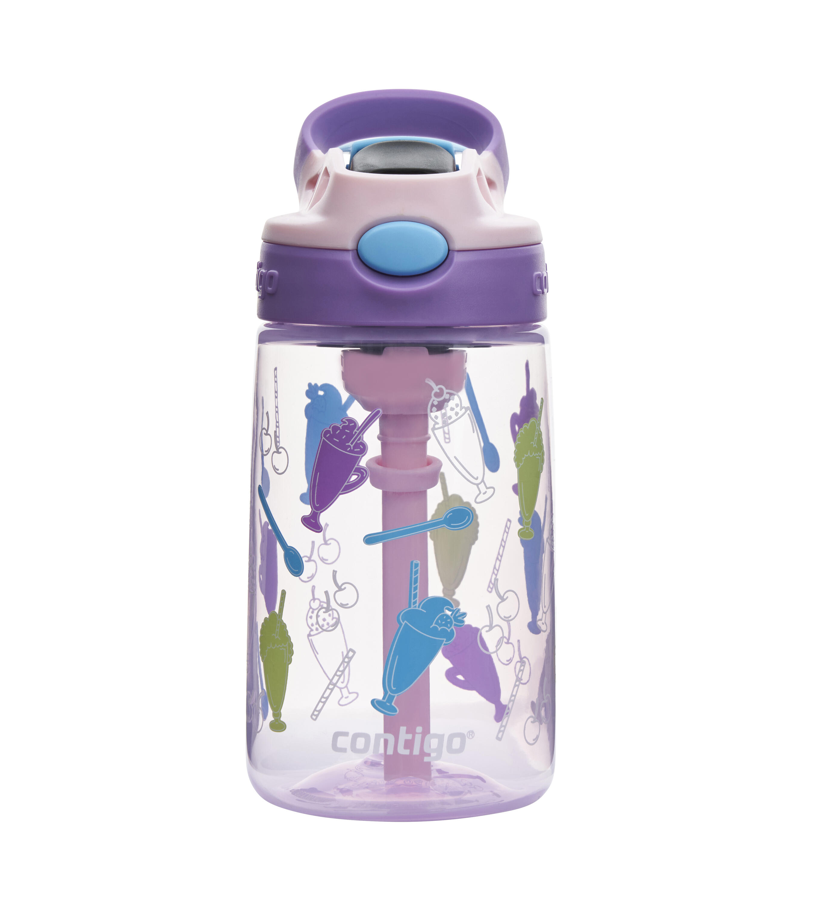 CONTIGO Bottiglia per bambini Contigo Easy Clean 420 ml, frullato alla fragola