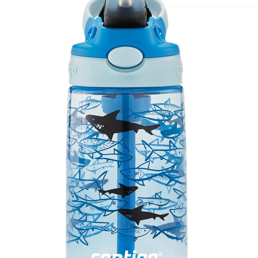 Detská fľaša Easy Clean 420 ml, Blue Sharks