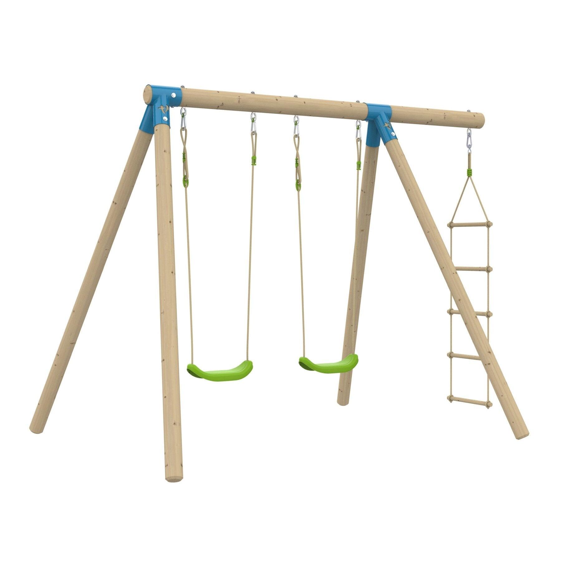 Balançoire en bois - Mr.Bricolage