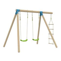 Portique 2 balançoires AMANDIER Bois H190cm