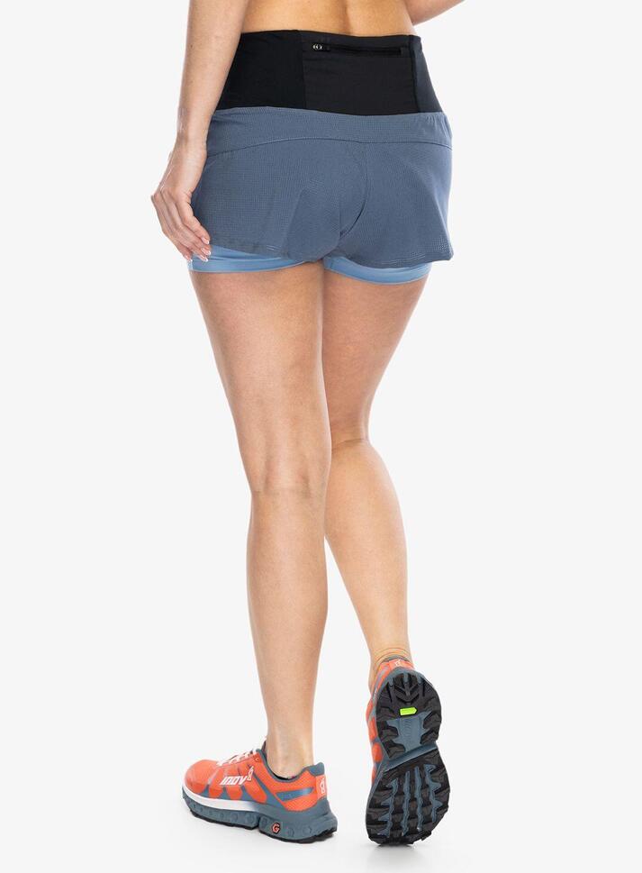 Spodenki do biegania damskie Inov-8 Trailfly Ultra 3 2in1 Short