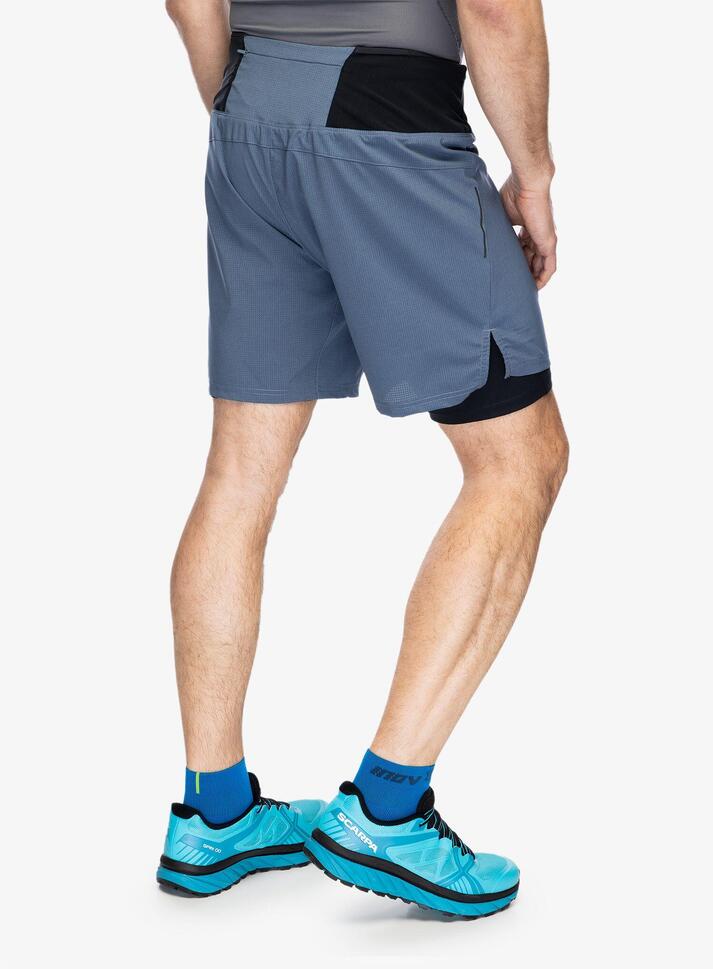 Spodenki do biegania męskie Inov-8 Trailfly Ultra 7 2in1 Short