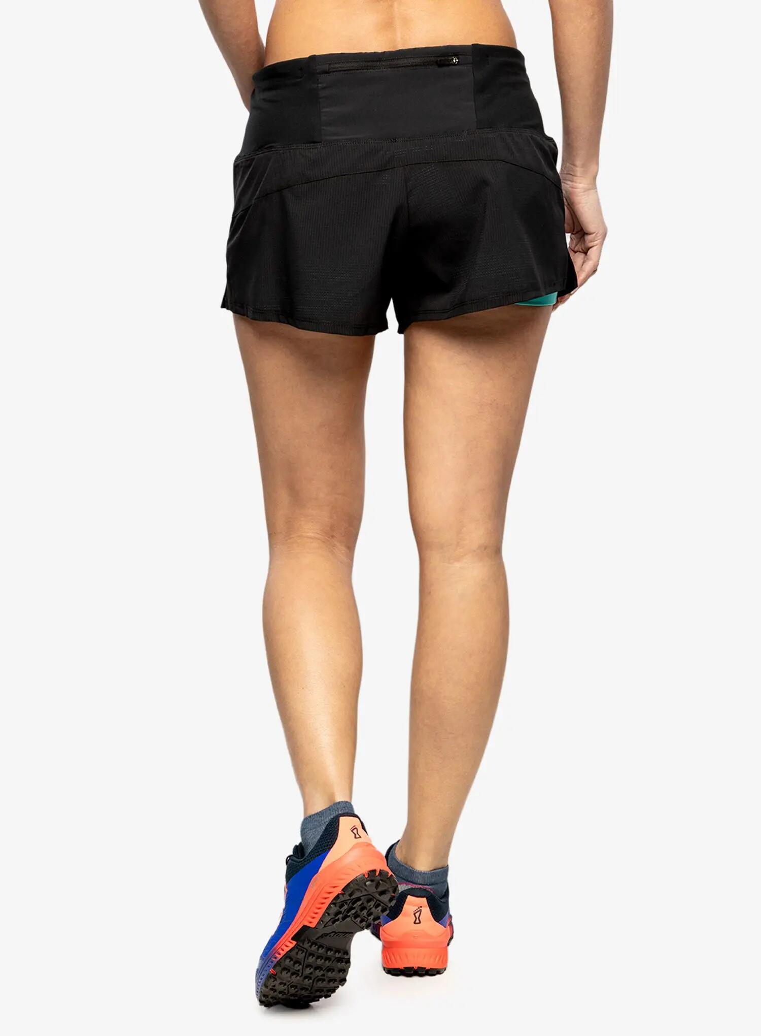 Spodenki do biegania damskie Inov-8 TrailFly Ultra 3 2in1 Short 2/6