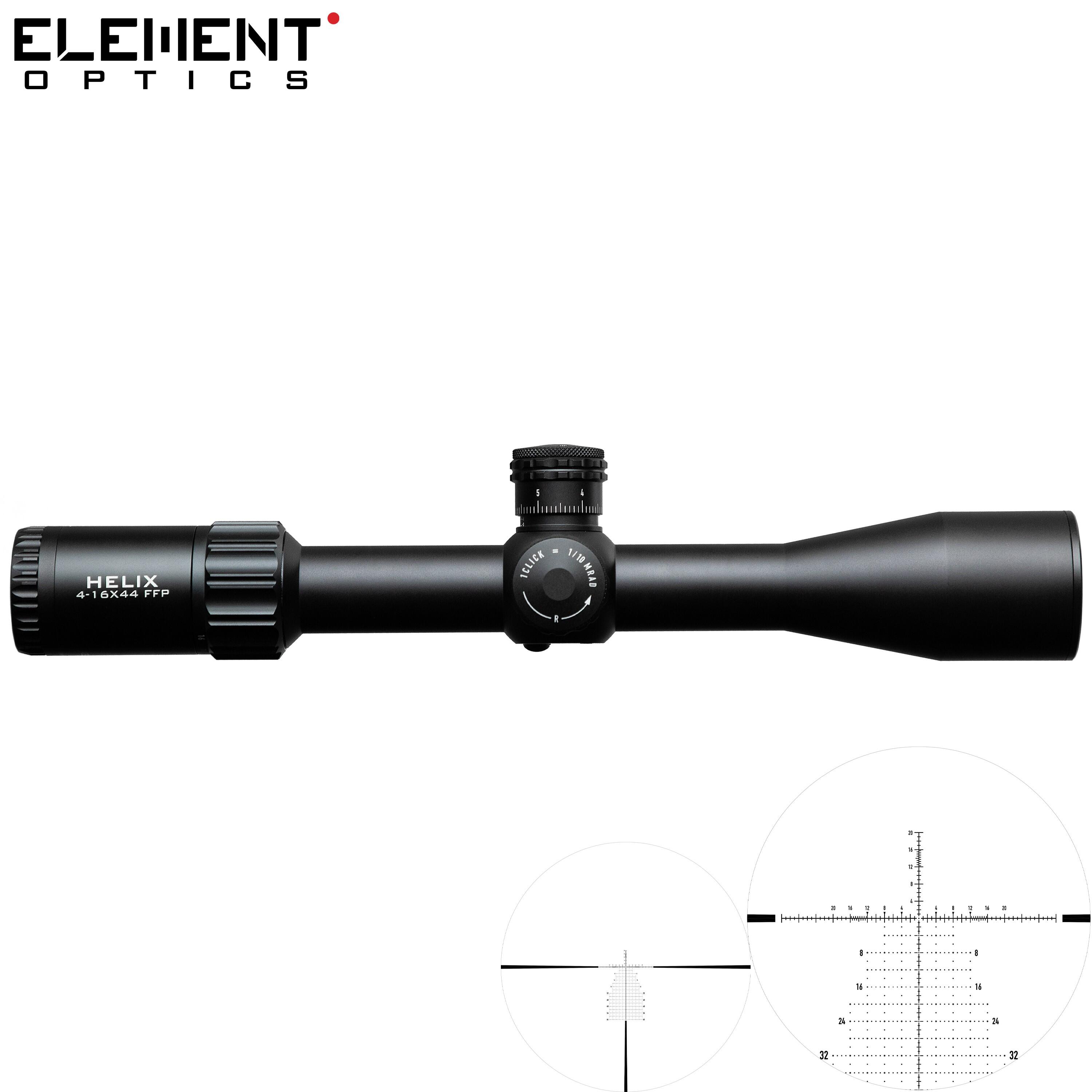 Visor Element Optics Helix 4-16X44 APR-2D FFP MOA 3/7