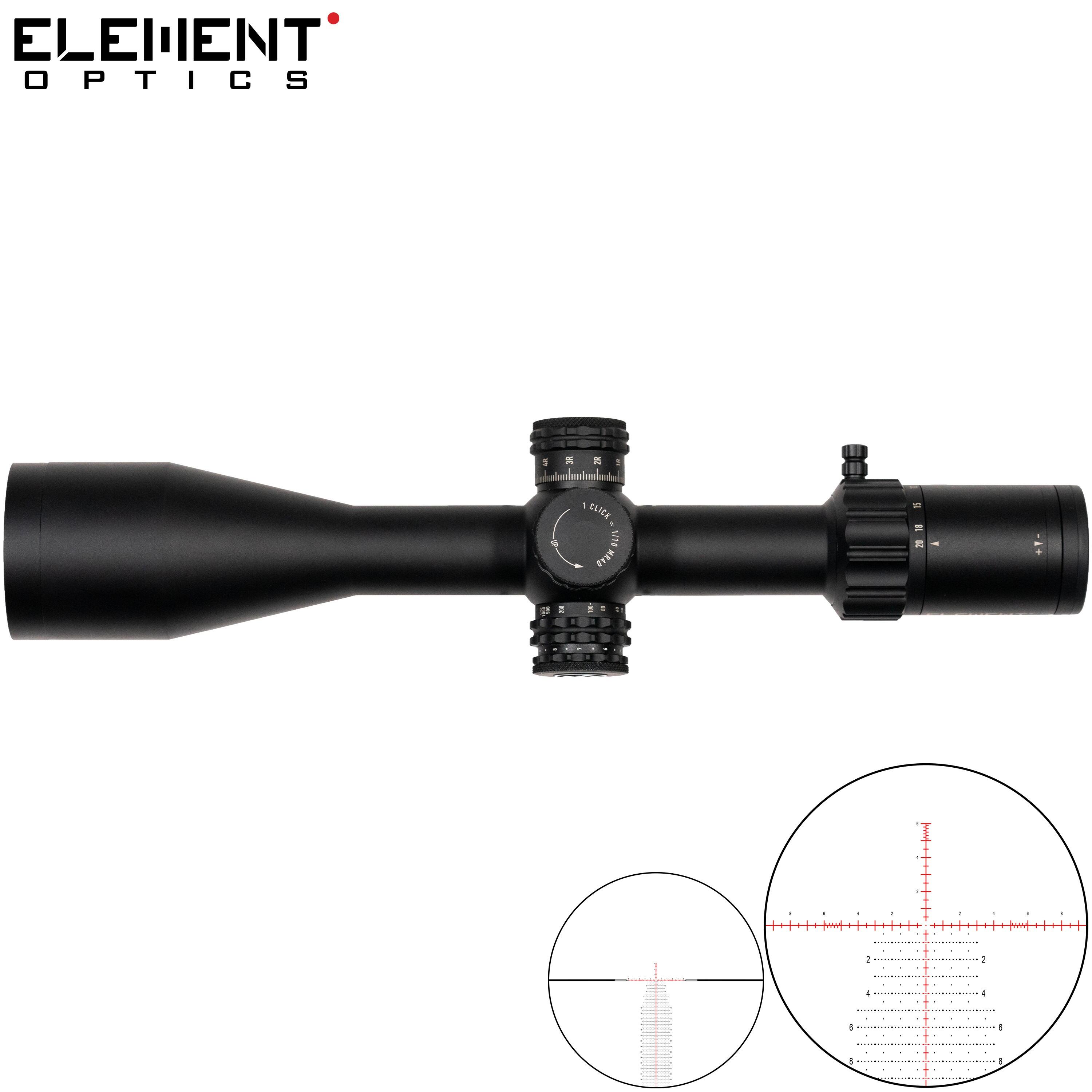 Mira Element Optics Nexus 5-20X50 APR-1D FFP MRAD 4/7