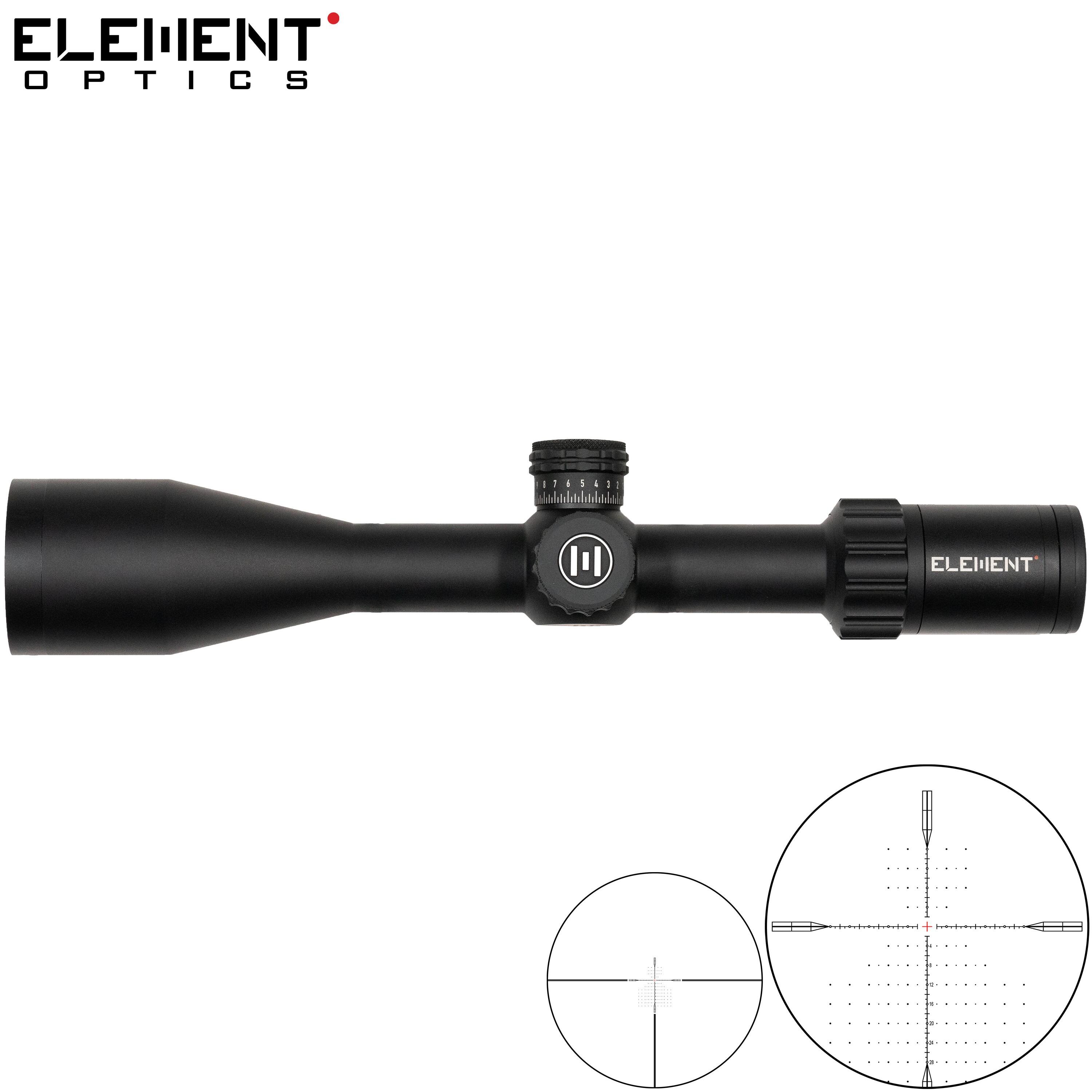 Mira Element Optics Nexus 5-20X50 EHR-1D FFP MOA 1/5
